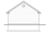 Secondary Image - Traditional House Plan - Lawson 53952 - Rear Exterior