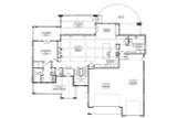 Cape Cod House Plan - Gladewater 53977 - 1st Floor Plan