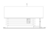 A-Frame House Plan - 54083 - Left Exterior