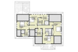 Secondary Image - Craftsman House Plan - Hemlock 54135 - 2nd Floor Plan