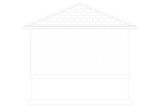 Traditional House Plan - 54197 - Rear Exterior