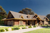 Ranch House Plan - Chestatee River 54237 - Front Exterior