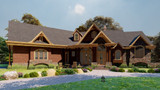 Ranch House Plan - Chestatee River 54237 - Front Exterior