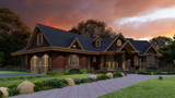 Ranch House Plan - Chestatee River 54237 - 