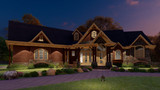 Ranch House Plan - Chestatee River 54237 - Front Exterior