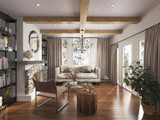 Ranch House Plan - Chestatee River 54237 - Living Room