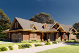 Ranch House Plan - Chestatee River 54237 - Front Exterior