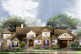 Craftsman House Plan - 54444 - Front Exterior