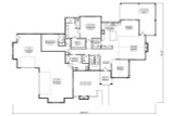 Tuscan House Plan - Carmith Circle 54632 - 1st Floor Plan