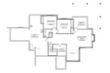 Tuscan House Plan - Carmith Circle 54632 - Basement Floor Plan