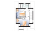 Secondary Image - Country House Plan - Melia 54637 - 2nd Floor Plan