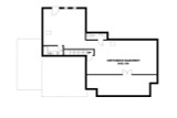 Traditional House Plan - 54848 - Basement Floor Plan