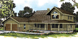 Country House Plan - Trinity 54884 - Front Exterior