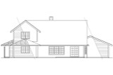 Country House Plan - Trinity 54884 - Rear Exterior