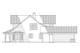 Country House Plan - Trinity 54884 - Left Exterior