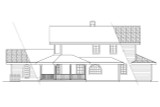 Country House Plan - Trinity 54884 - Right Exterior