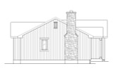 Cottage House Plan - 54902 - Left Exterior