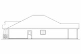 Craftsman House Plan - Logan 54962 - Right Exterior