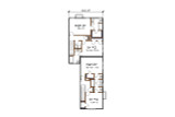 Secondary Image - Bungalow House Plan - 55049 - 2nd Floor Plan