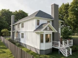 Bungalow House Plan - 55049 - Right Exterior