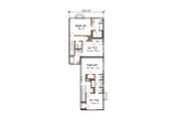 Bungalow House Plan - 55049 - 2nd Floor Plan