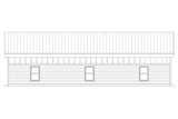 Modern House Plan - 55115 - Right Exterior