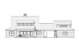 Farmhouse House Plan - 55313 - Rear Exterior