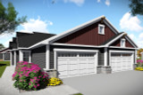 Ranch House Plan - 55364 - Front Exterior
