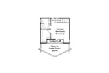 Secondary Image - A-Frame House Plan - Kodiak 55365 - 2nd Floor Plan