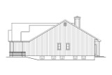 Farmhouse House Plan - 55479 - Right Exterior