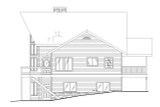 Lodge Style House Plan - 55516 - Left Exterior