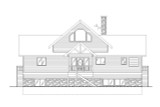 Lodge Style House Plan - 55516 - Front Exterior