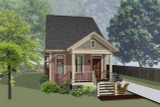 Cottage House Plan - 55562 - Front Exterior