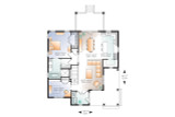 Country House Plan - Galerno 5 55582 - 1st Floor Plan