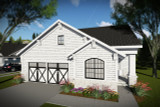 Ranch House Plan - 55597 - Front Exterior
