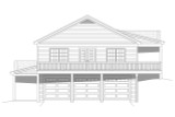 Traditional House Plan - Arcadia Lake 55696 - Right Exterior Traditional House Plan - Arcadia Lake 55696 - Right Exterior