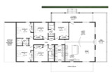 Traditional House Plan - Arcadia Lake 55696 - 2nd Floor Plan Traditional House Plan - Arcadia Lake 55696 - 2nd Floor Plan