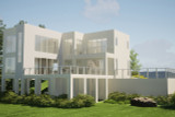 Modern House Plan - Rocky Point 55746 - Rear Exterior