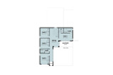 Secondary Image - Modern House Plan - Rocky Point 55746 - 2nd Floor Plan