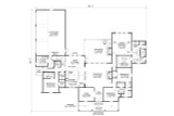 European House Plan - Jasmine 55785 - 1st Floor Plan