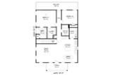 Cottage House Plan - Valley Springs 55828 - 1st Floor Plan