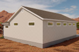 Traditional House Plan - Whitlock 55853 - Left Exterior