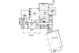 Craftsman House Plan - Crosswinds 55874 - 1st Floor Plan