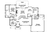 Southern House Plan - Ainsworth 55903 - 1st Floor Plan