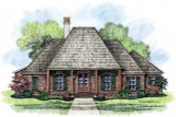 Classic House Plan - Beechwood 56017 - Front Exterior