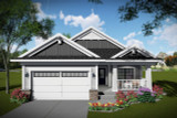 Ranch House Plan - 56082 - Front Exterior