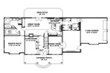 European House Plan - 56162 - 1st Floor Plan