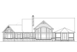 Secondary Image - Country House Plan - Napa 56214 - Rear Exterior