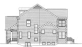 Colonial House Plan - Carianne 56384 - Left Exterior