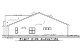 Traditional House Plan - Wilmert Gable 56543 - Right Exterior